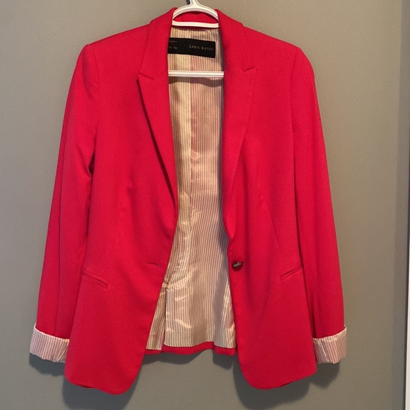 Zara blazer fuchsia - Picture 1 of 5